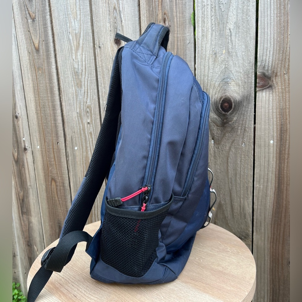 Swiss Gear By Wenger Backpack Travel Bag Navy Padded 17” Medium Laptop Day Work - Picture 3 of 8